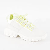 Womens Timberland TBL Edge A2G6N White Nubuck Leather Low Top Casual Trainers